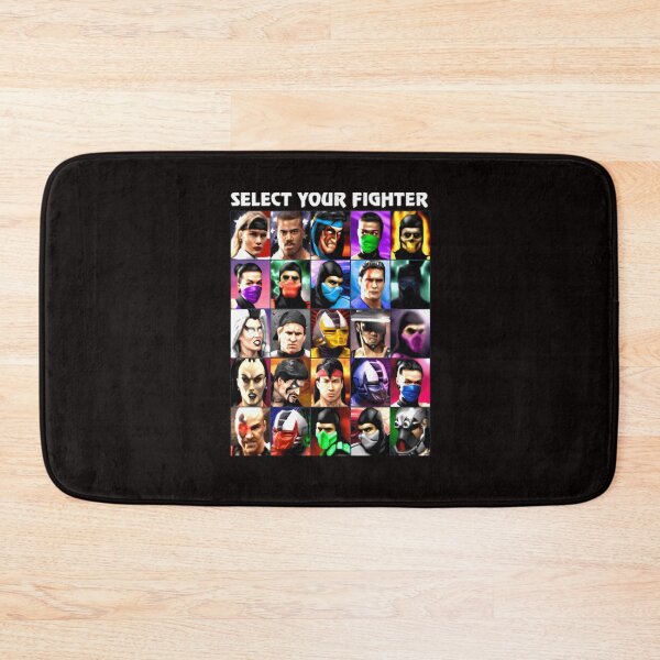 Item preview, Select Your Fighter Umk3 Mortal Kombat  Black-Navy For Men-Women designed and sold by naysko.