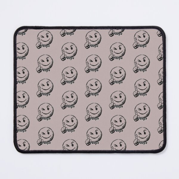 Item preview, Nope Smiley designed and sold by julia-giulina.