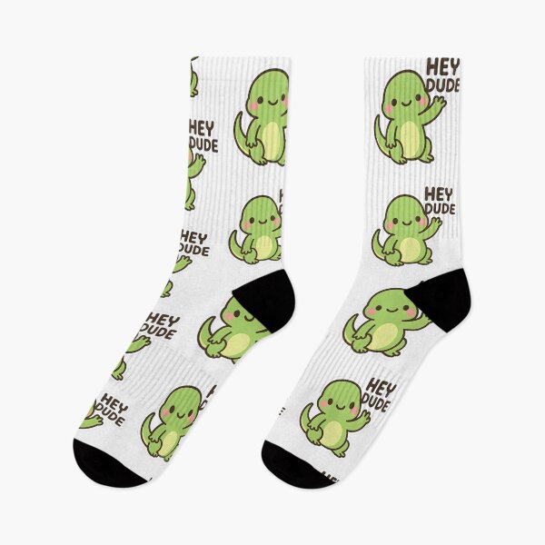 Item preview, Hey Dude Cute Dinosaur Meme designed and sold by SassyArtistry.