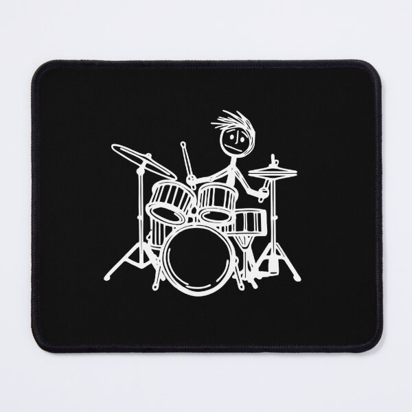 Item preview, Rockin’ Stickman Drummer designed and sold by Aceofspace3000.
