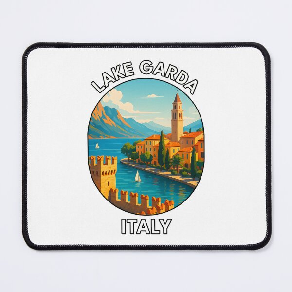 Item preview, Lake Garda Italy – Summer Travel Scenic View designed and sold by inkNext.