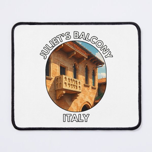 Item preview, Juliet’s Balcony Verona Italy – Romantic Travel Landmark designed and sold by inkNext.