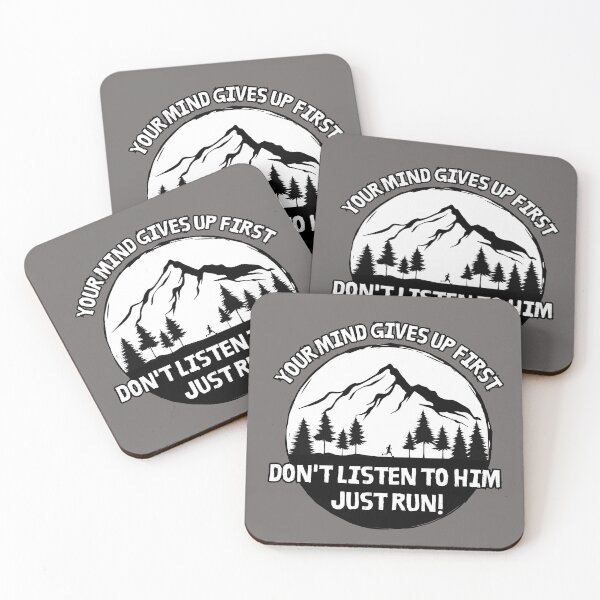 Item preview, your mind gives up first, don't listen to him - just run! designed and sold by CypisDesign.