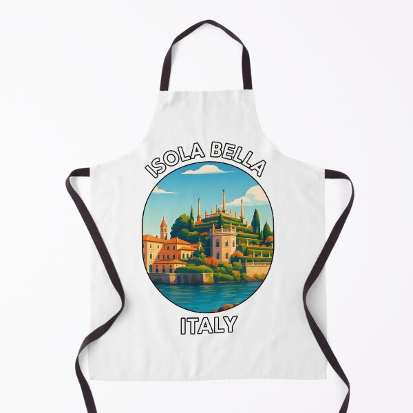 Item preview, Isola Bella Lake Maggiore Italy – Palace & Gardens Travel Art designed and sold by inkNext.