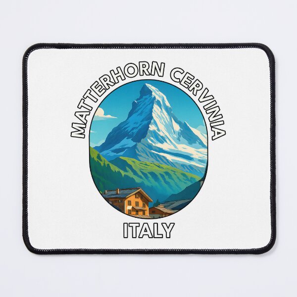 Item preview, Matterhorn & Cervinia Italy – Aosta Valley Alps Travel Scene designed and sold by inkNext.