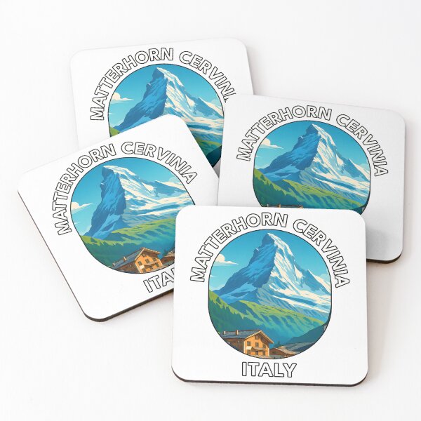 Item preview, Matterhorn & Cervinia Italy – Aosta Valley Alps Travel Scene designed and sold by inkNext.