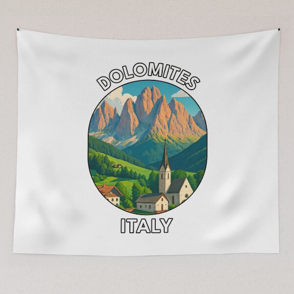 Item preview, Dolomites Trentino-Alto Adige Italy – Alpine Summer Travel designed and sold by inkNext.