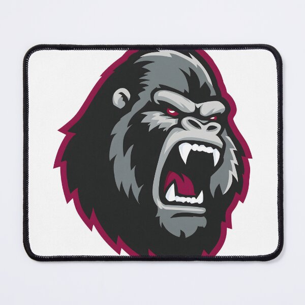 Item preview, Fierce Gorilla Mascot Sticker designed and sold by BubbleDream Art .