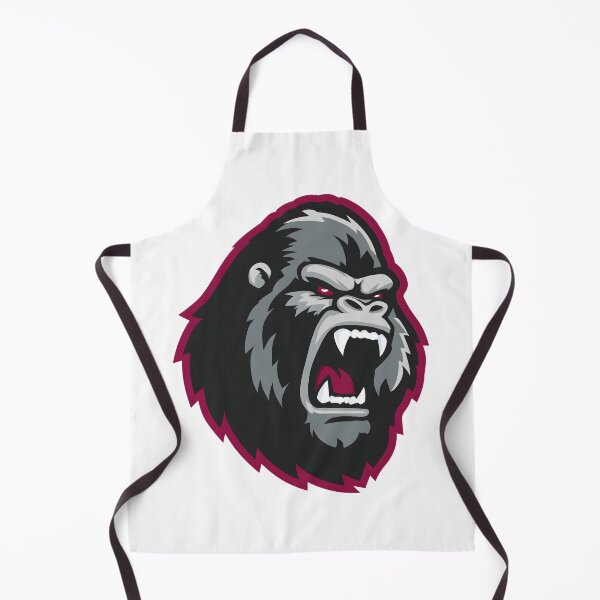 Item preview, Fierce Gorilla Mascot Sticker designed and sold by BubbleDream Art .
