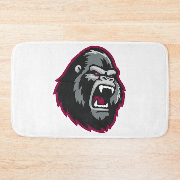 Item preview, Fierce Gorilla Mascot Sticker designed and sold by BubbleDream Art .