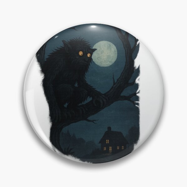 Item preview, Night Watcher Troll in the Trees Creepy Folklore Creature designed and sold by maxthegrem.