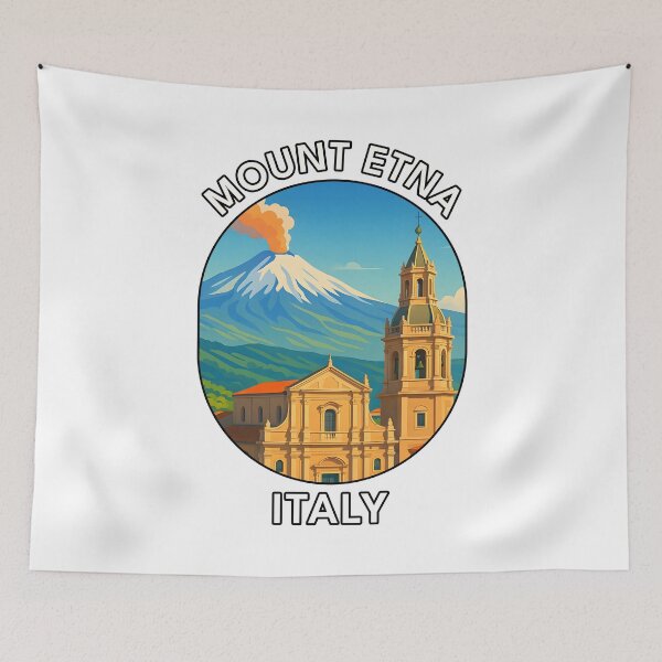 Item preview, Mount Etna Sicily Italy – Volcano Summer Travel designed and sold by inkNext.