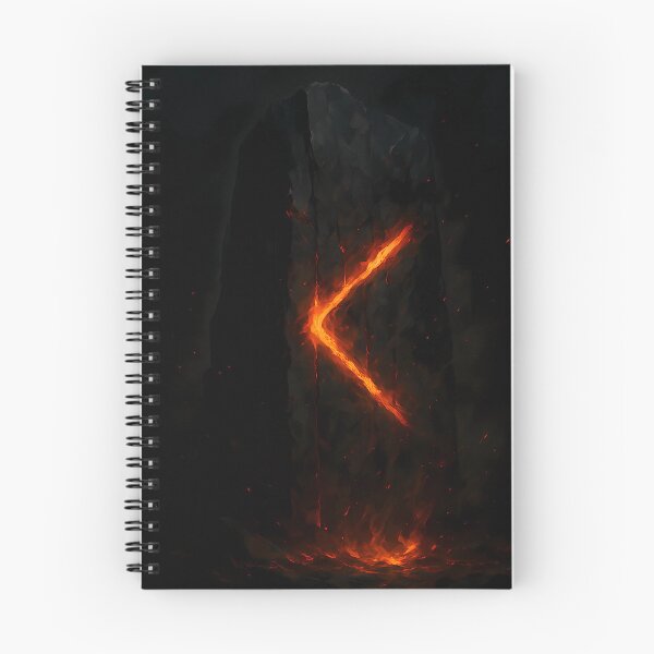 Item preview, Kenaz – Rune of Fire and Knowledge designed and sold by NorseDrip.