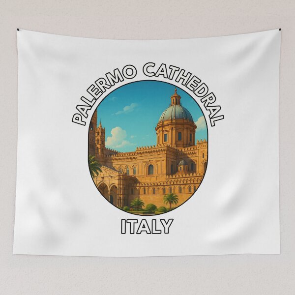 Item preview, Palermo Cathedral Sicily Italy – Historic Travel Landmark designed and sold by inkNext.