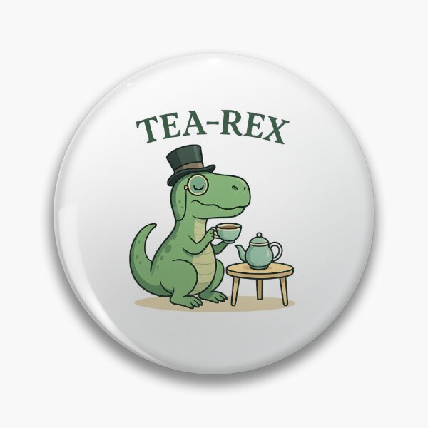 Item preview, Tea-Rex designed and sold by CHILLIN-Shop.
