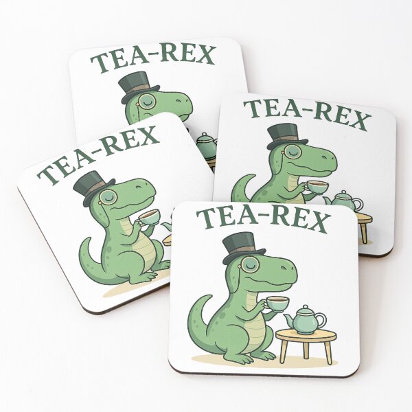 Item preview, Tea-Rex designed and sold by CHILLIN-Shop.
