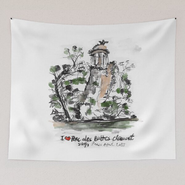Item preview, I love Parc des Buttes Chaumont designed and sold by sladjana.