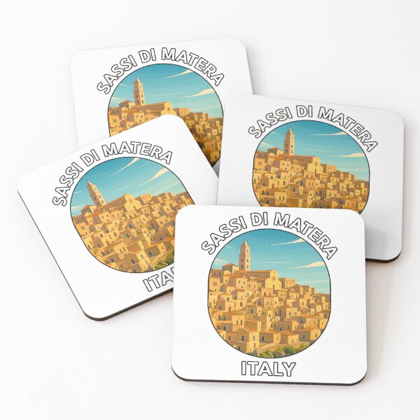 Item preview, Sassi di Matera Italy – Ancient Stone City Travel Art designed and sold by inkNext.