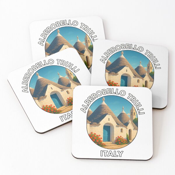 Item preview, Alberobello Trulli Puglia Italy – Traditional Travel Landmark designed and sold by inkNext.