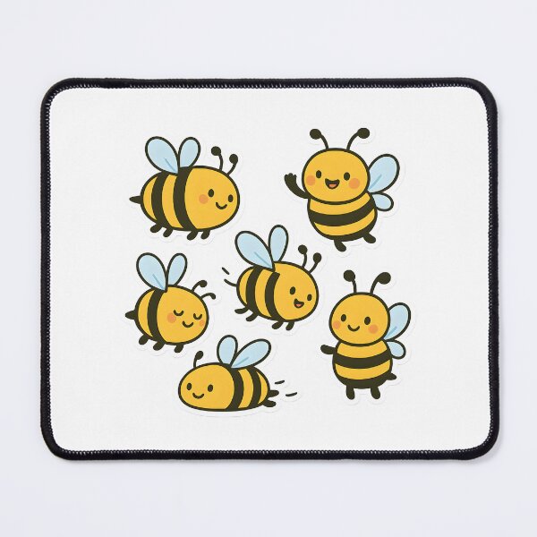 Item preview, Cute Cartoon Bees Set designed and sold by SassyArtistry.