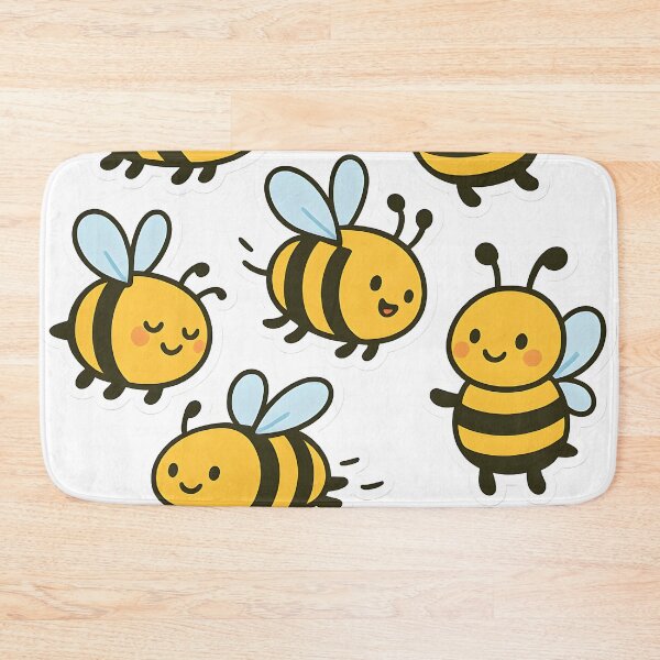 Item preview, Cute Cartoon Bees Set designed and sold by SassyArtistry.
