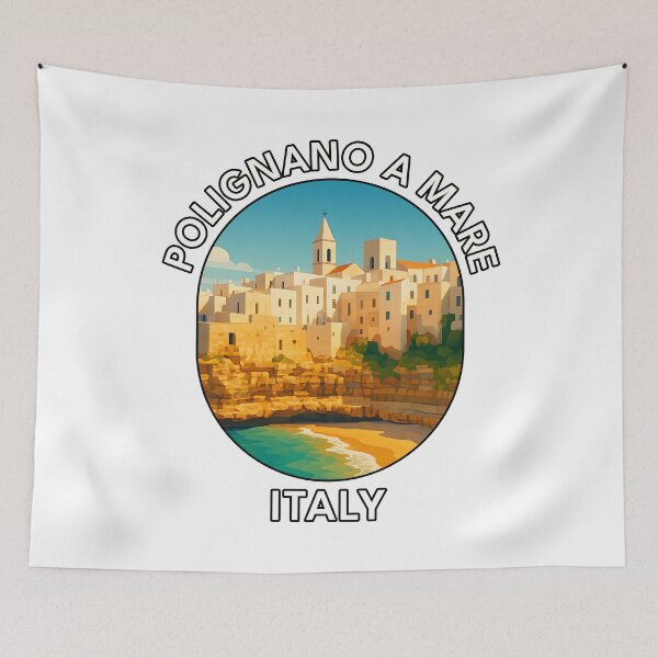 Item preview, Polignano a Mare Puglia Italy – Coastal Travel Village designed and sold by inkNext.