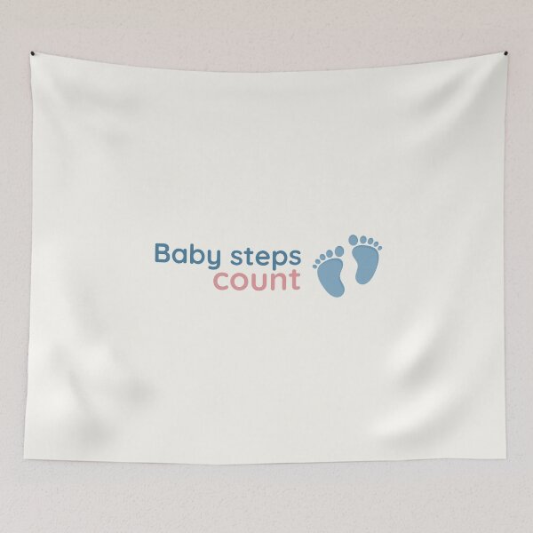 Item preview, Baby steps count designed and sold by musthavewords.