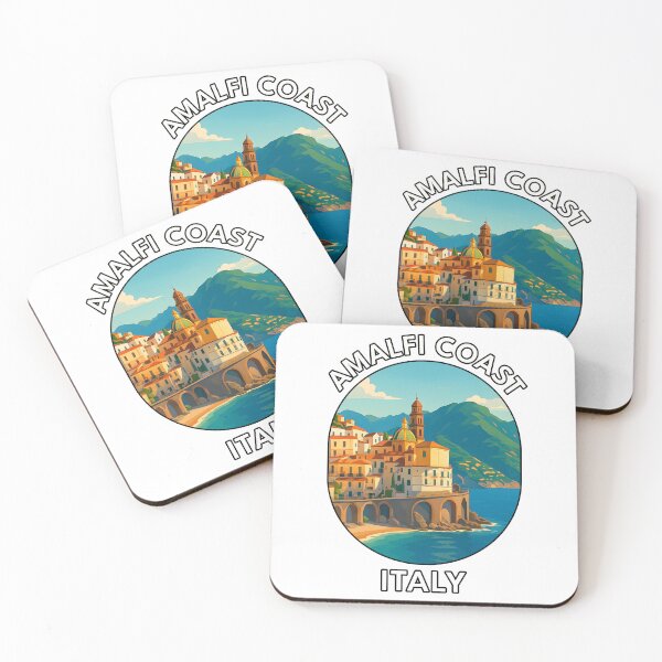 Item preview, Amalfi Coast Campania Italy – Summer Travel Coastal View designed and sold by inkNext.