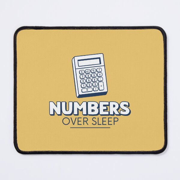 Item preview, Numbers over sleep designed and sold by musthavewords.