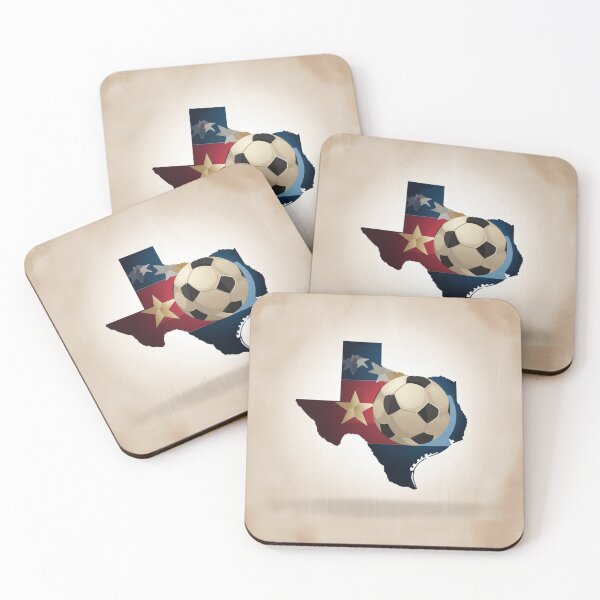 Item preview, Lone Star Soccer Fusion – Cowboy Hat & Boots on Football Art designed and sold by FindYouByZ.