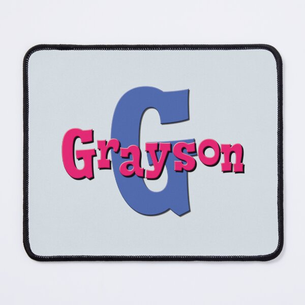Item preview, G is for Grayson, Girl's/Woman's Name and Initial  designed and sold by CharlottePlaceArt.