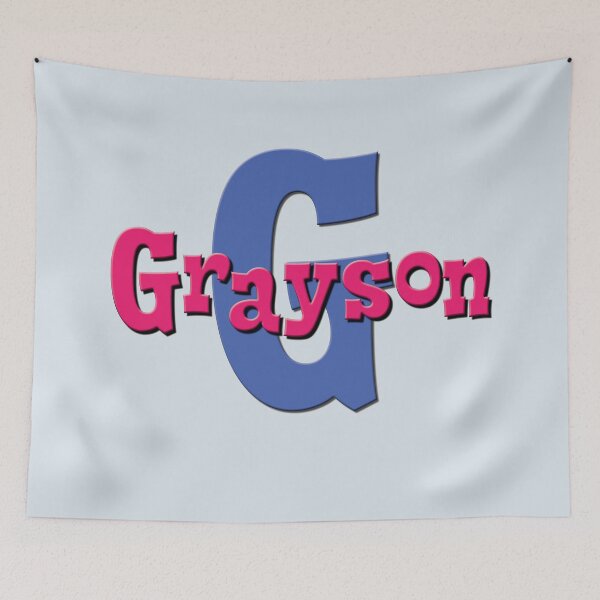Item preview, G is for Grayson, Girl's/Woman's Name and Initial  designed and sold by CharlottePlaceArt.