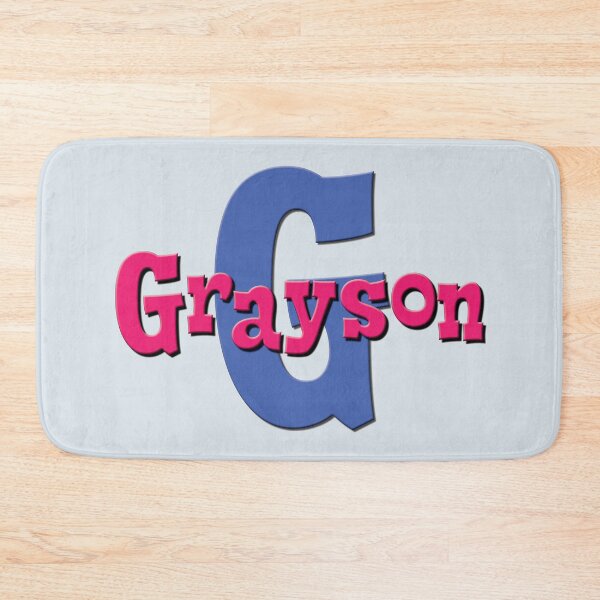 Item preview, G is for Grayson, Girl's/Woman's Name and Initial  designed and sold by CharlottePlaceArt.