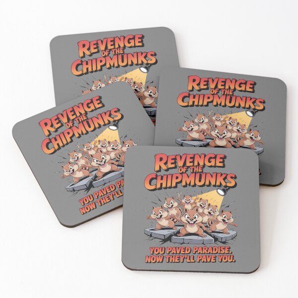 Artikelvorschau, Die Rache der Chipmunks - Chipmunk Halloween - Chipmunk Horror - Chipmunk Monster - Chipmunk Nutty entworfen und verkauft von JansenGS.