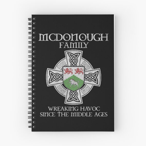 Item preview, McDonough Family Crest – Medieval Heritage Emblem for Ancestry Lovers & Vintage Style Fans designed and sold by 9X FR.