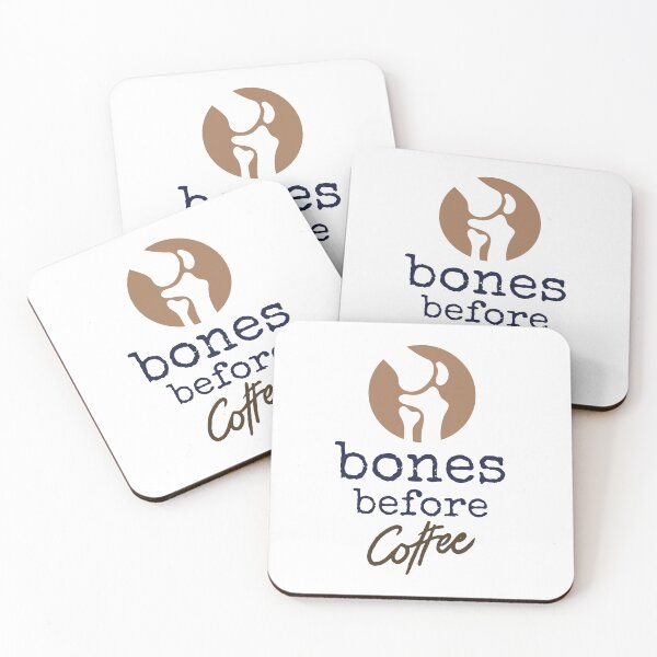 Item preview, Bones before coffee designed and sold by musthavewords.