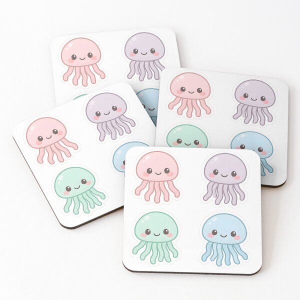 Item preview, Cute Kawaii Jellyfish designed and sold by SassyArtistry.