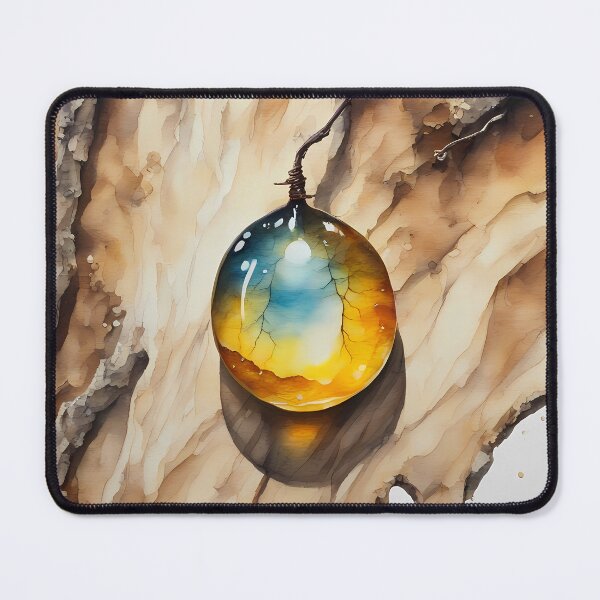 Item preview, Resin Drop on Bark designed and sold by CalmnessbyChoice.