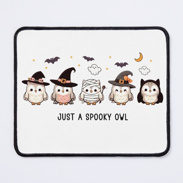 Item preview, Cute Spooky Owl, Just A Spooky Owl, Funny Halloween Owl designed and sold by WhimsyVox.