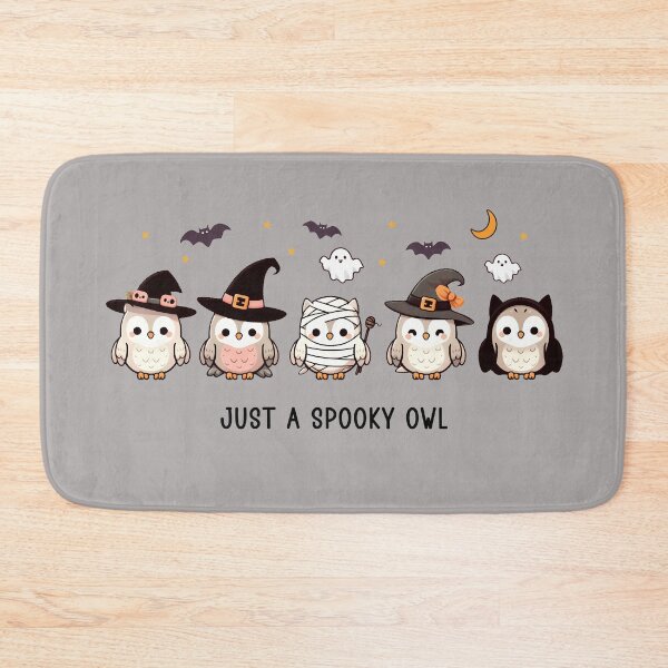 Item preview, Cute Spooky Owl, Just A Spooky Owl, Funny Halloween Owl designed and sold by WhimsyVox.