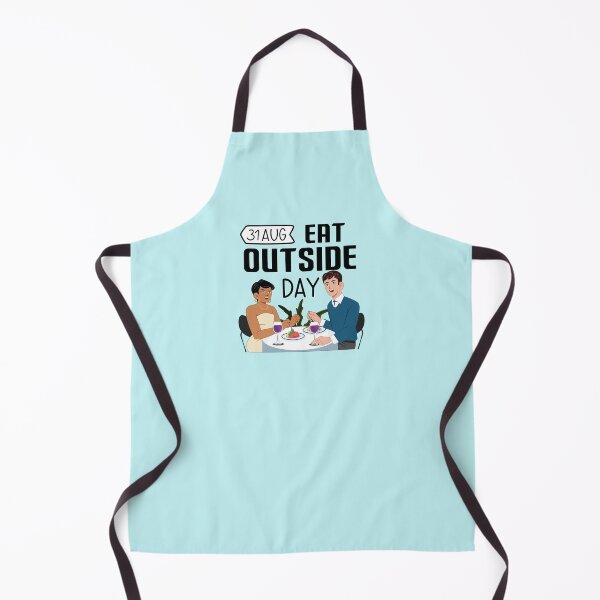 Item preview, 31 Aug Eat Outside Day - Wacky Holidays  designed and sold by ChemicalXShop.