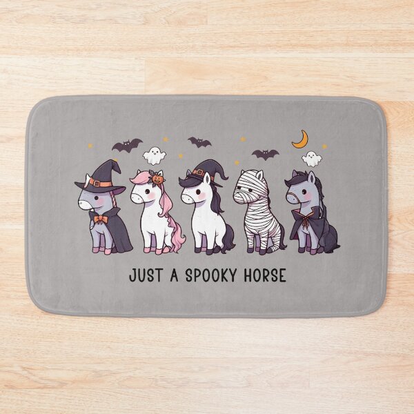 Item preview, Cute Spooky Horse, Just A Spooky Horse, Funny Halloween Horse designed and sold by WhimsyVox.