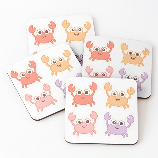 Item preview, Cute Kawaii Crabs designed and sold by SassyArtistry.