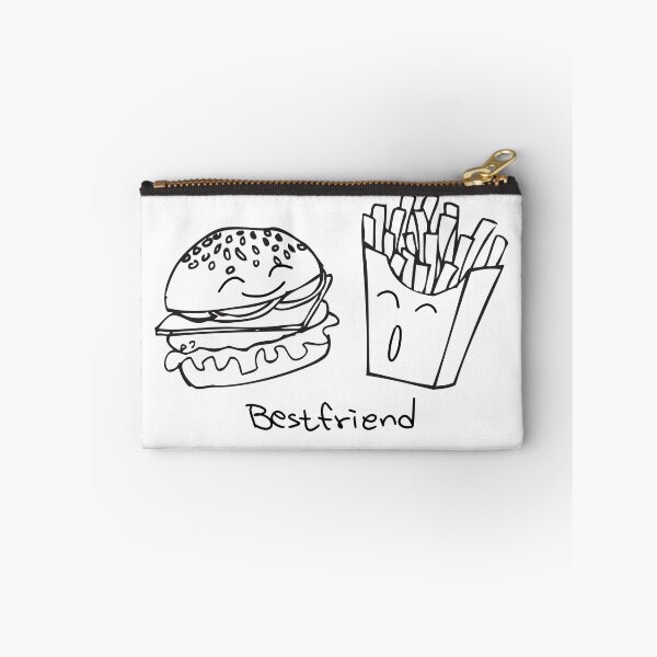 Item preview, Burger and Fries Bestfriend – Cute Food Art designed and sold by The secret storage room.