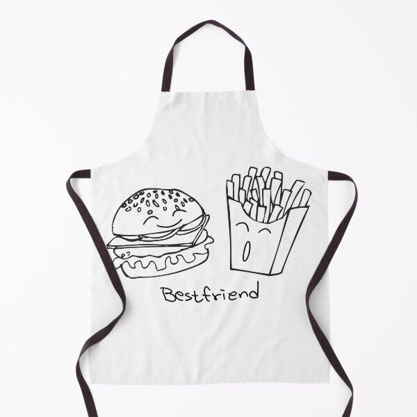Item preview, Burger and Fries Bestfriend – Cute Food Art designed and sold by The secret storage room.