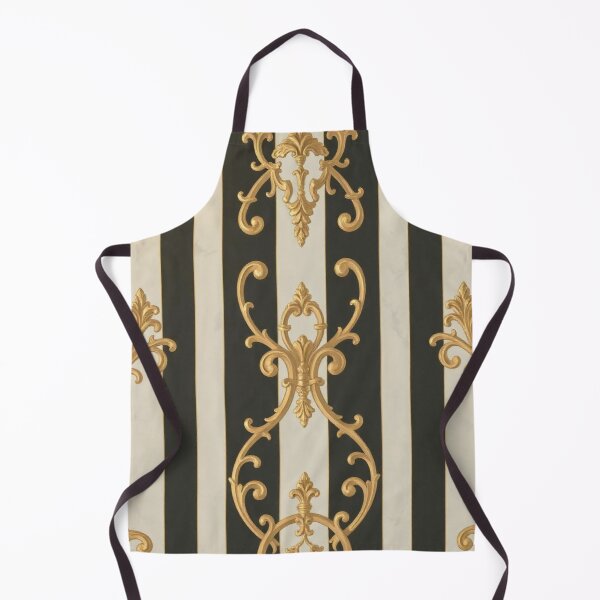 Item preview, Black & Alabaster Striped Gold Baroque designed and sold by DesignsByPrnces.