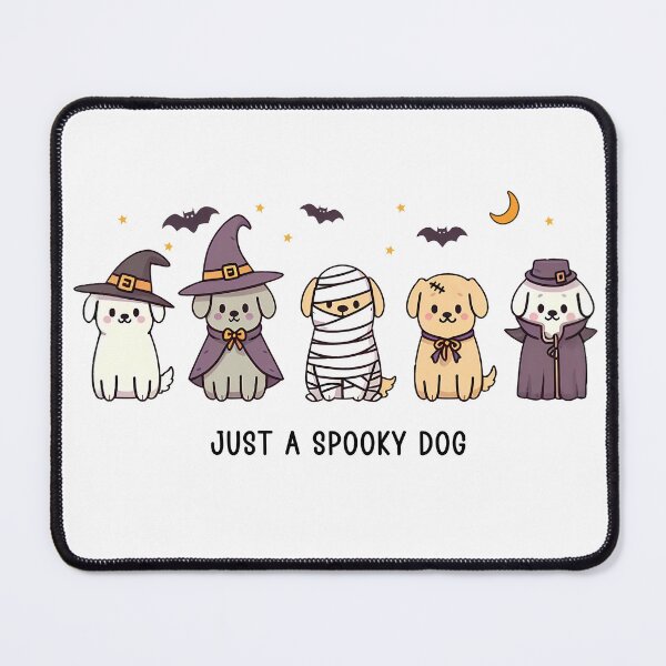 Item preview, Cute Spooky Dog, Just A Spooky Dog, Funny Halloween Dog designed and sold by WhimsyVox.