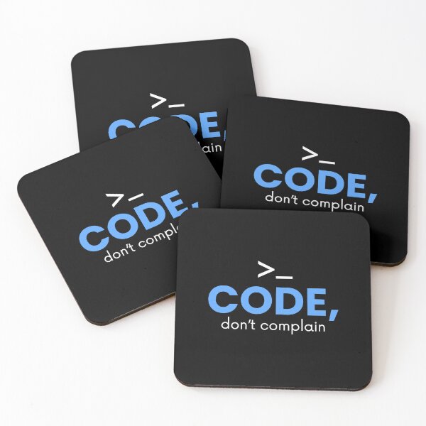 Item preview, Code, don’t complain designed and sold by musthavewords.
