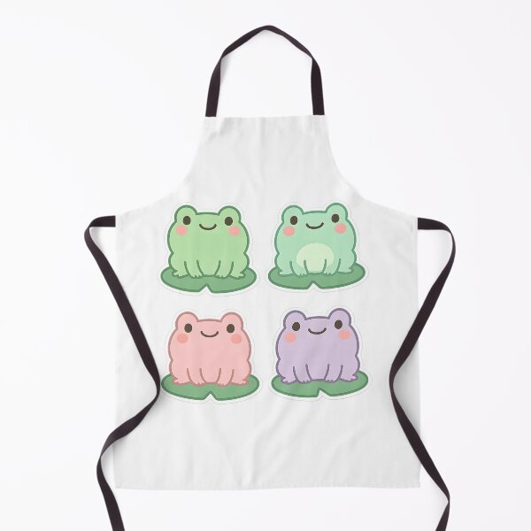 Item preview, Cute Kawaii Frog Illustration designed and sold by SassyArtistry.