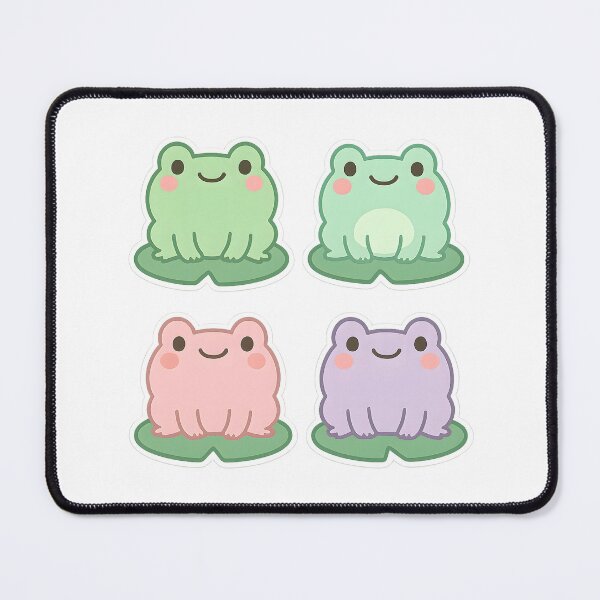Item preview, Cute Kawaii Frog Illustration designed and sold by SassyArtistry.